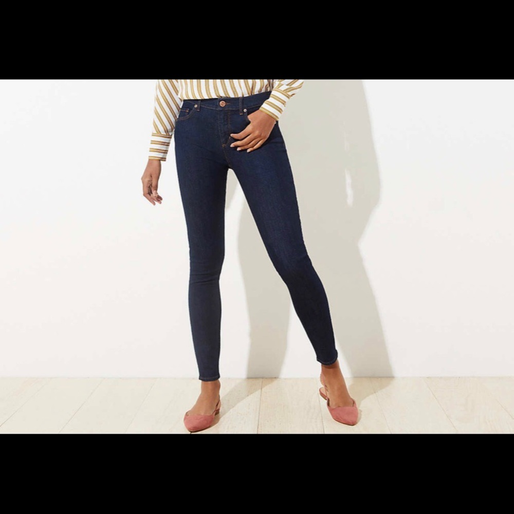 Loft Jeggings - Dark Wash